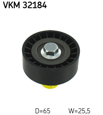 SKF Umlenk-/Führungsrolle, Keilrippenriemen